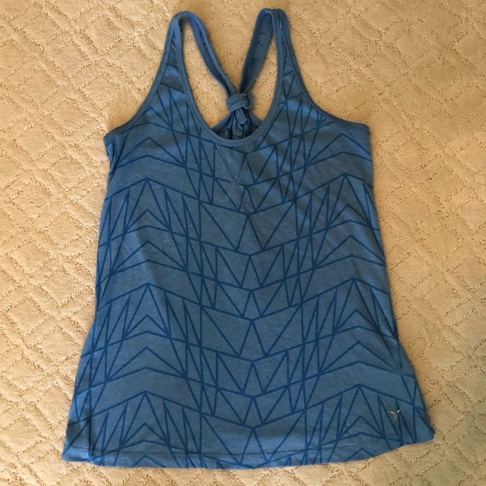 Blue workout tank top!